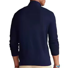 Maglione in cotone con cerniera